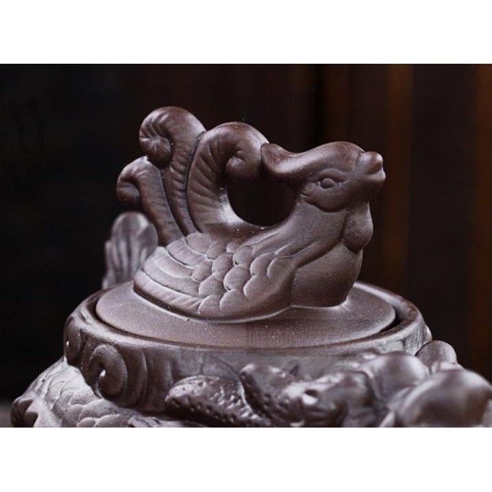 Bộ ấm trà🌸FREESHIP🌸Bộ Ấm Trà Long Phụng Gốm Tử Sa Cao Cấp_KN60