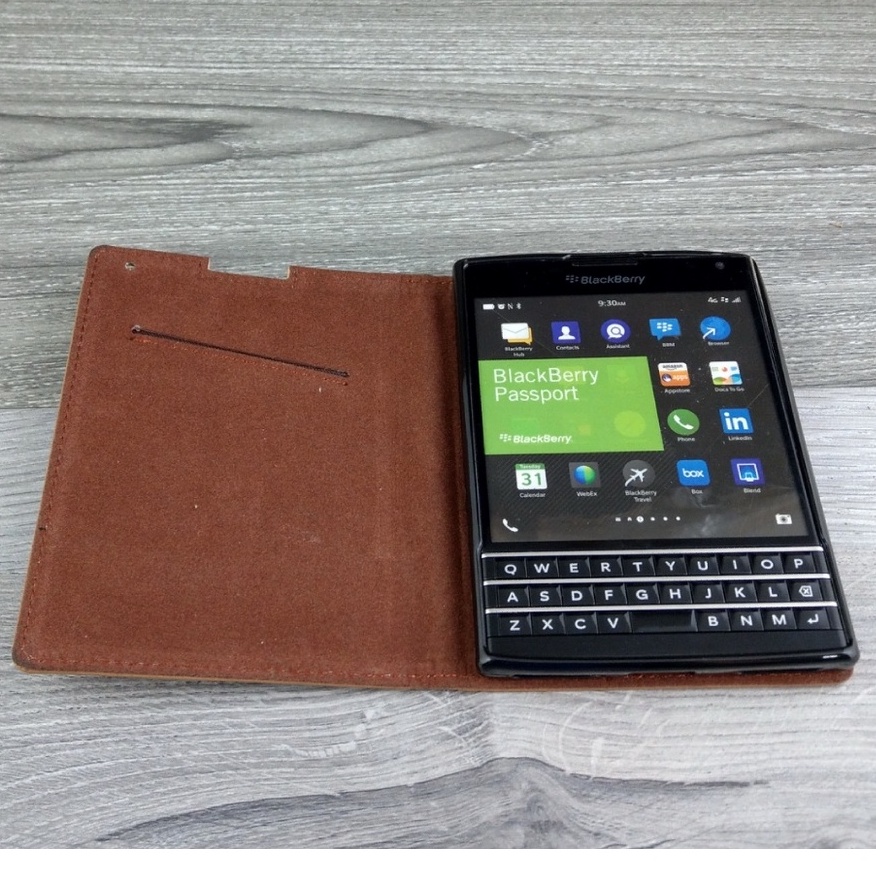 Bao Da Blackberry Passport Q30 Da Bò Thật