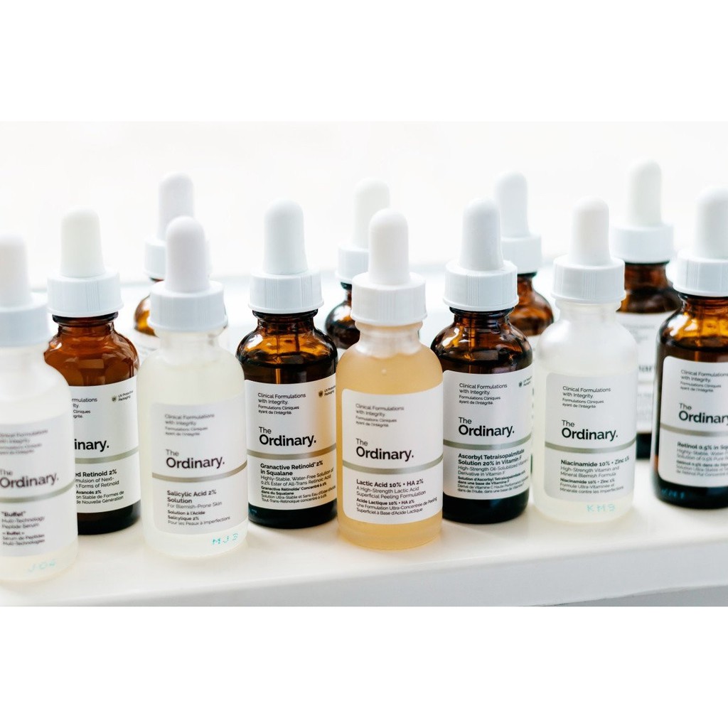 (Chuẩn Auth) Ordinary Serum Sáng Da, Se Khít Lỗ Chân Lông Niacinamide 10% + Zinc 1% Ngừa Mụn Hiệu Quả