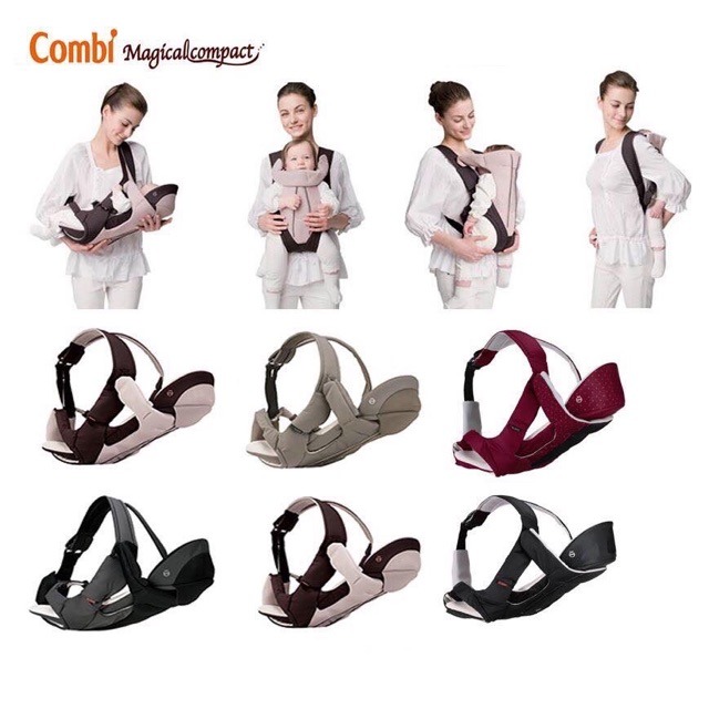 [TIẾT KIỆM 70%] Địu em bé Combi nina ( thanh lý 2hand nội địa Nhật)