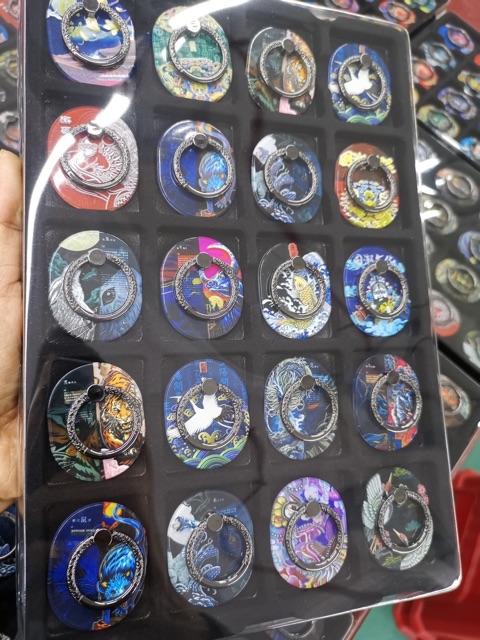 Nhẫn iring thời trang, giá đỡ điện thoại đa năng