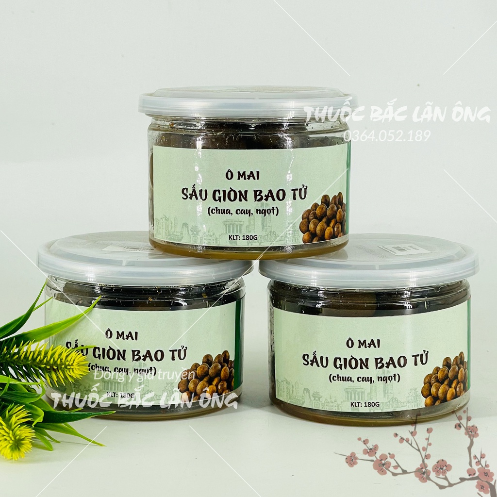 Ô mai sấu giòn bao tử chua ngọt đặc sản Hà Nội