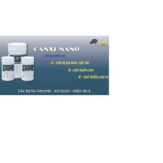 Canxi Nano dành cho chó mèo THÚ CƯNG [10 viên]
