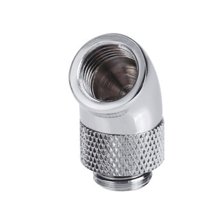 【Rememberme】G1/4 Screw Thread 45 Degree Elbow Rotation Brass Adapter Connector Fitting