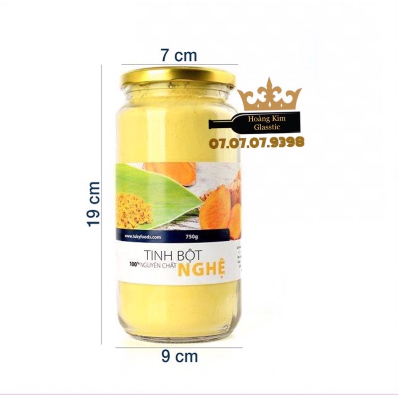 HỦ THUỶ TINH 1 lít NẮP THIẾC ĐEN- HỦ TRÒN TRỤ