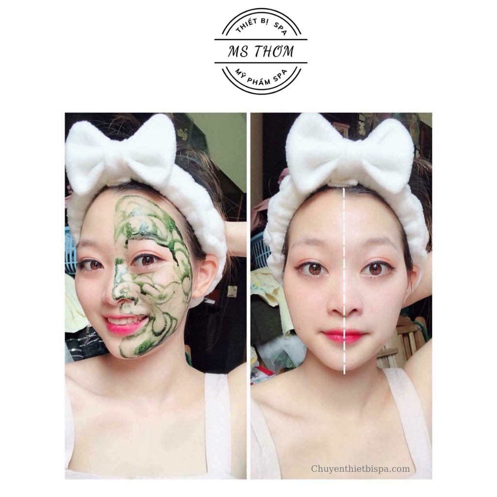 Tảo cốm Vĩnh An 100g dùng để Cấy tảo xoắn trong Spa/ TMV giúp da trắng sáng, mịn màng