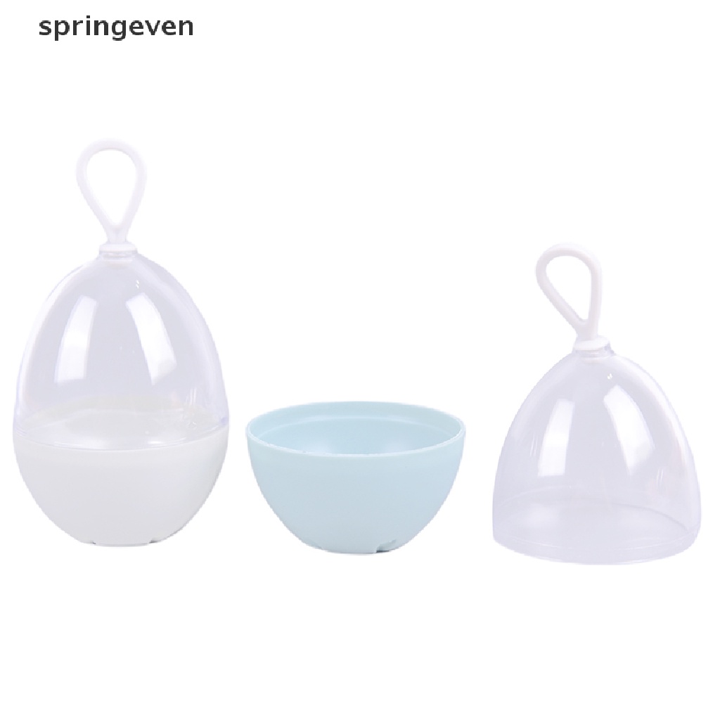 Springeven Hộp Đựng Mút Trang Điểm Hình Trứng Thoáng Khí Chống Mốc Đựng Mút Trang Điểm Du Lịch