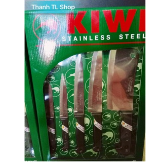 Bộ dao 5 món Kiwi Thái Lan bền, sắc, chính hãng