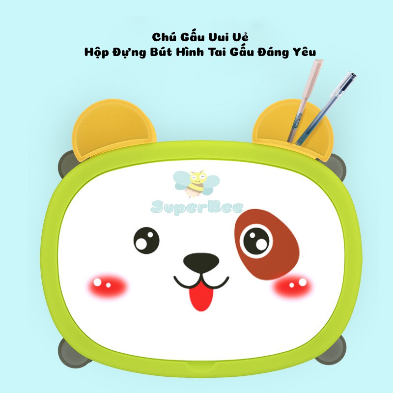 Đồ Chơi Bàn LeGo đa năng  Hình Gấu Đáng Yêu SuperBee, Lắp Ráp, Xếp Hình Lắp Ráp Cho Bé