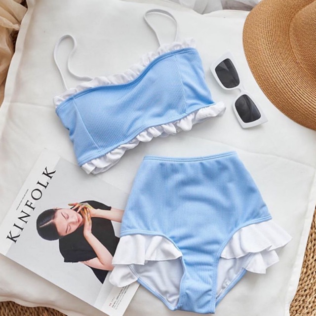 Bikini / Đồ bơi 2 mảnh dạng quây ngang kèm ảnh thật và feedback