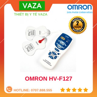 Máy massage xung điện omron hv-f127 chính hãng bảo hành 2 năm