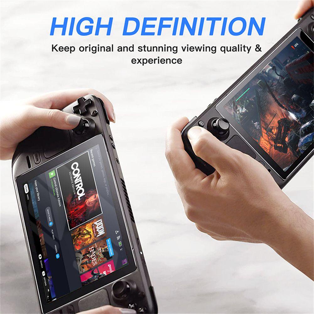 1/2 Kính Cường Lực 9H Bảo Vệ Màn Hình Chống Trầy Cho Steam Deck