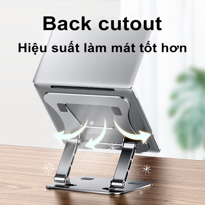 Giá Đỡ Máy Tính Xách Tay, Bàn Tiện Dụng Giá Đỡ Tản Nhiệt Chống Trượt Tương Thích Với ,Máy Tính Xách Tay 10 Đến 15.6 Inch