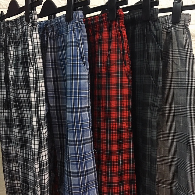 Quần Caro Pants - Nam Nữ đều được nhé sale 99k