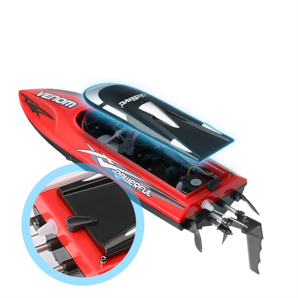 Cano Điều Khiển Từ Xa Tốc Độ Cao 30KM/h Venom UDI901, mô hình thuyền, tàu UDI 901 RC có điều tốc , lái servo, chống lật
