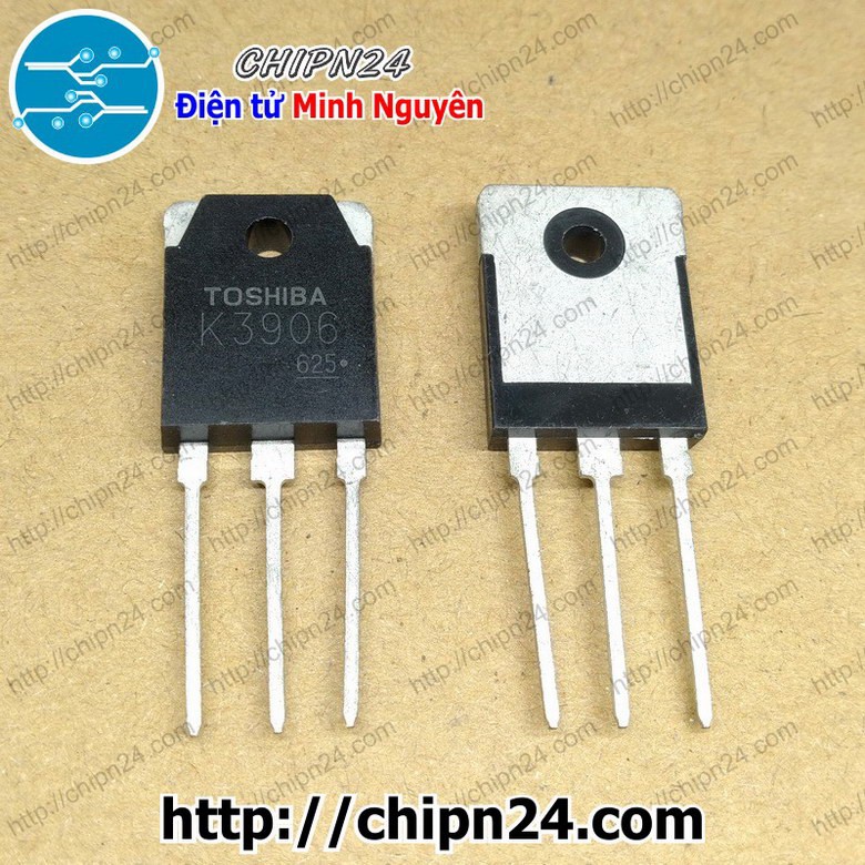 [1 CON] Mosfet K3906 TO-3P 20A 600V Kênh N (2SK3906 3906)