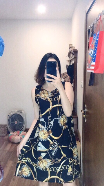 Váy lanh xuông người lớn 40-70kg