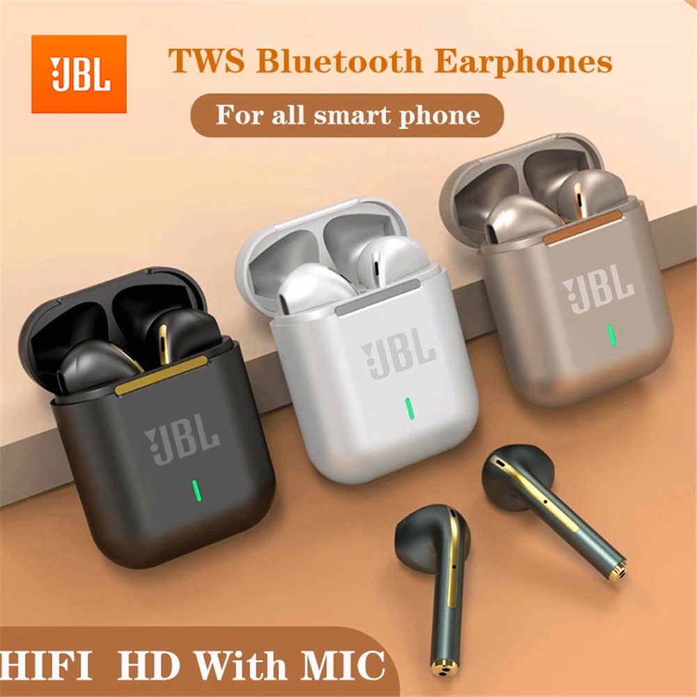 Tai Nghe Bluetooth 5.0 Không Dây J18 TWS Chống Nước IPX4 Điều Khiển Cảm Ứng Tương Thích Với Android / ios