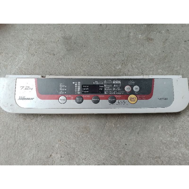 Tem phím máy giặt tháo máy panasonic NA F70B2,F72B2