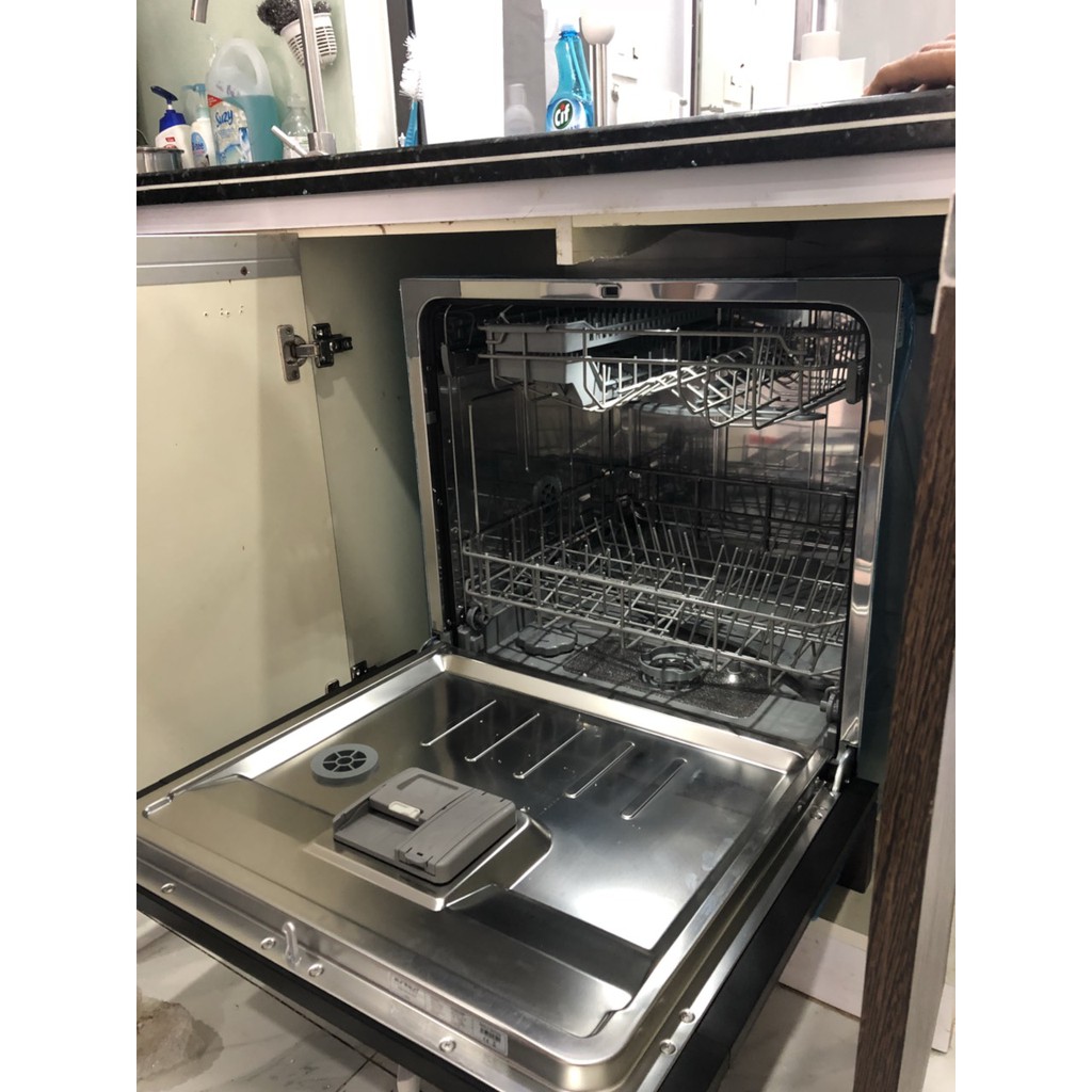 Máy rửa bát Eurosun SMS58EU09BT - NK Thái Lan, BH 3 năm, Lắp đặt miễn phí