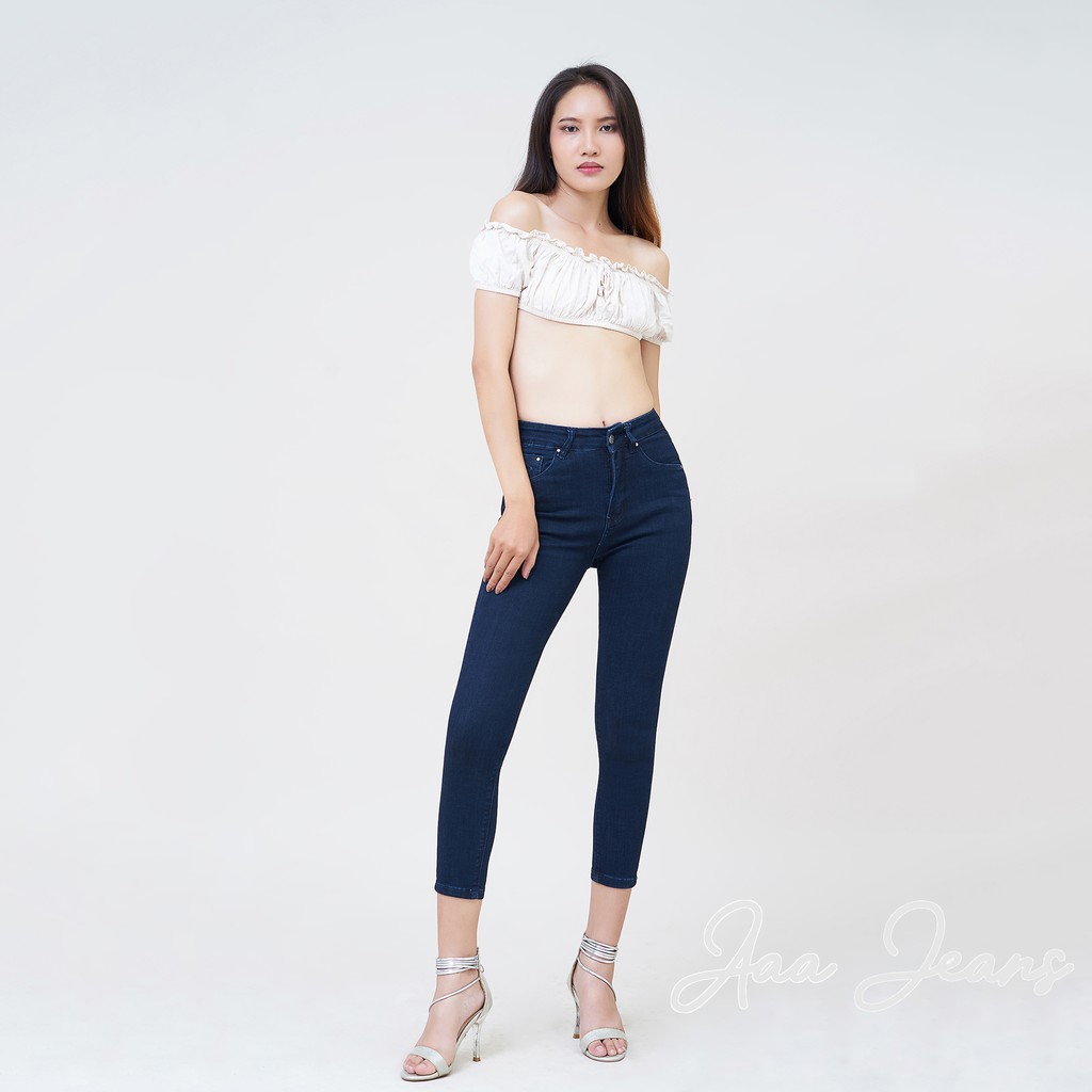 Quần Bò Cạp Cao Dáng Skinny Aaa Jeans - UCSD Rayon