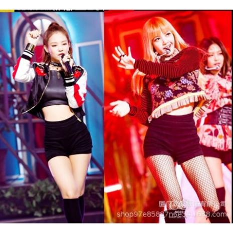 Quần short ngắn đen cạp lưng cao dây kéo sau giấu bụng ôm form body cực đẹp Blackpink