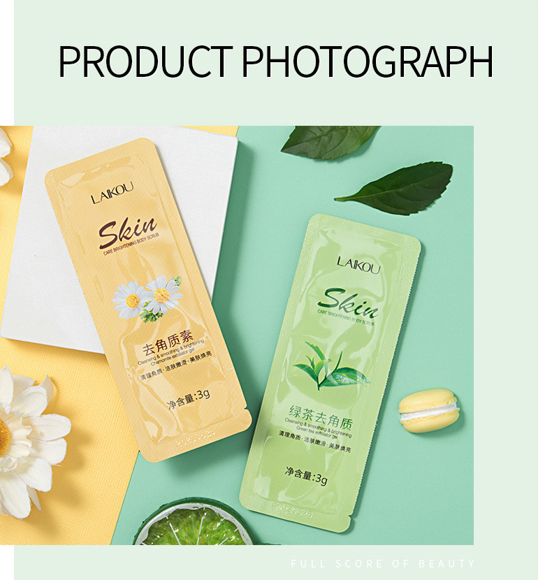 [Hàng mới về] Bộ 2 gel chất mịn chiết xuất trà xanh và hoa cúc la mã làm sạch sâu lỗ chân lông chăm sóc da mặt | BigBuy360 - bigbuy360.vn