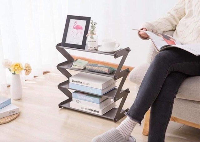 Kệ giày dép chữ Z 4 tầng
