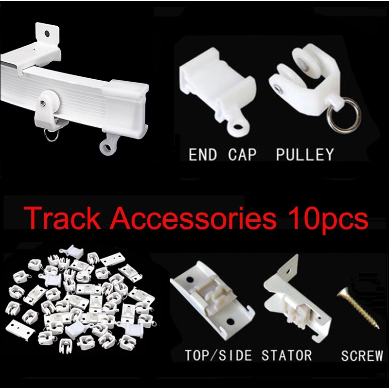 Set 10 Phụ Kiện Kẹp Rèm Cửa Bằng Kim Loại Tiện Dụng