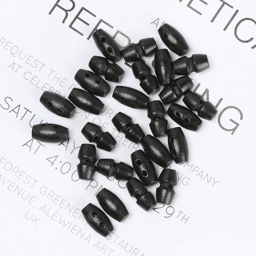 LUOL Set 20 / 40 Nút Gỗ Mini 1 / 6 Làm Đồ Thủ Công