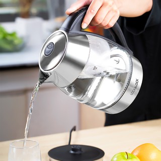 Ấm đun nước dùng điện bằng thủy tinh, thương hiệu Lock&Lock EJK341 1.8L