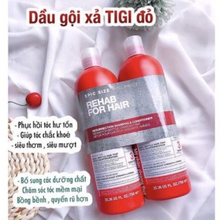 Bộ Gội Xả Bed Head Tigi Đỏ