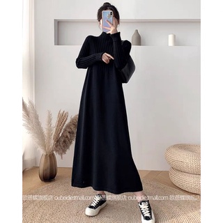 Váy đầm len dáng baby xoè tiểu thư