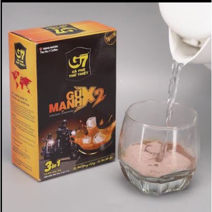 Cà Phê Sữa G7 Gu Mạnh 3in1 - Hộp 12 stick | BigBuy360 - bigbuy360.vn