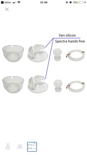 Van 1 chiều cup Spectra handfree