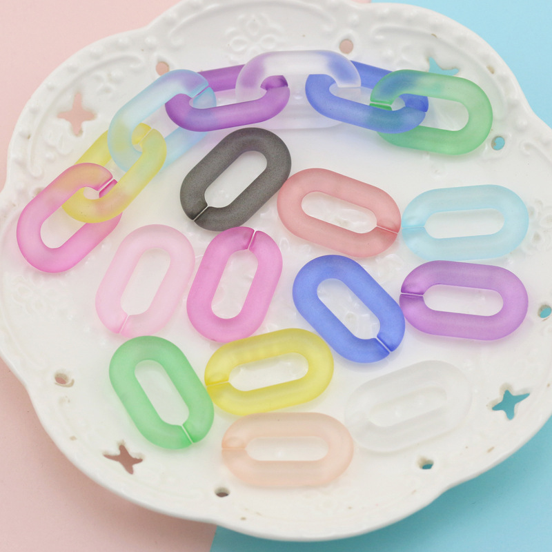 Set 25 Móc Khóa Trong Suốt Hình Chữ U