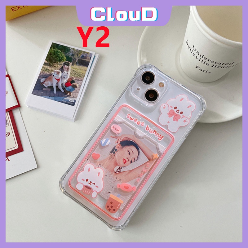 Ốp điện thoại TPU mềm trong suốt có ngăn đựng thẻ thích hợp cho Iphone XR X XS Max 7 8 Plus 11 13 12 Pro Max 6