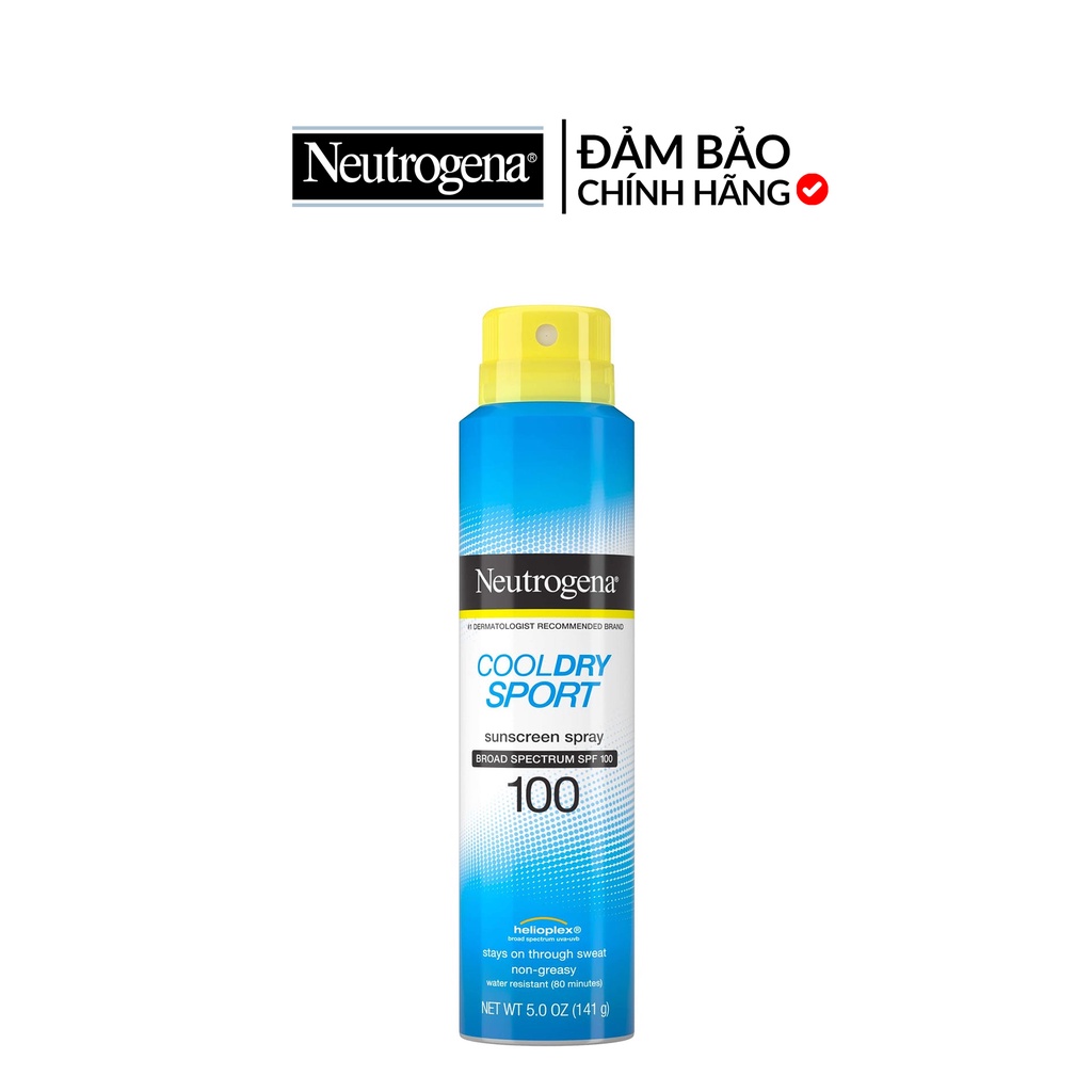 Xịt chống nắng Neutrogena CoolDry Sport SPF 100