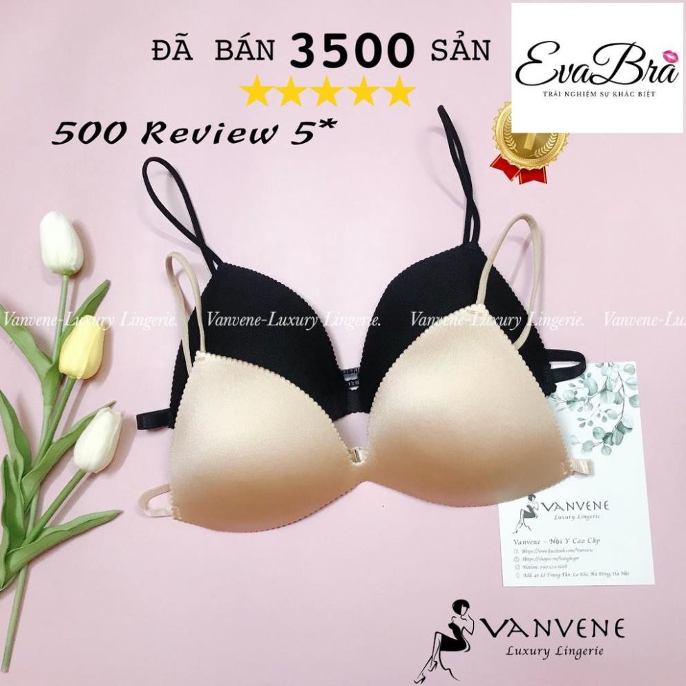 ÁO NGỰC SU TRƠN ĐỆM TIM EVABRA NÂNG NGỰC NHẸ DÂY MẢNH SEXY FREE SIZE 40-55KG A243