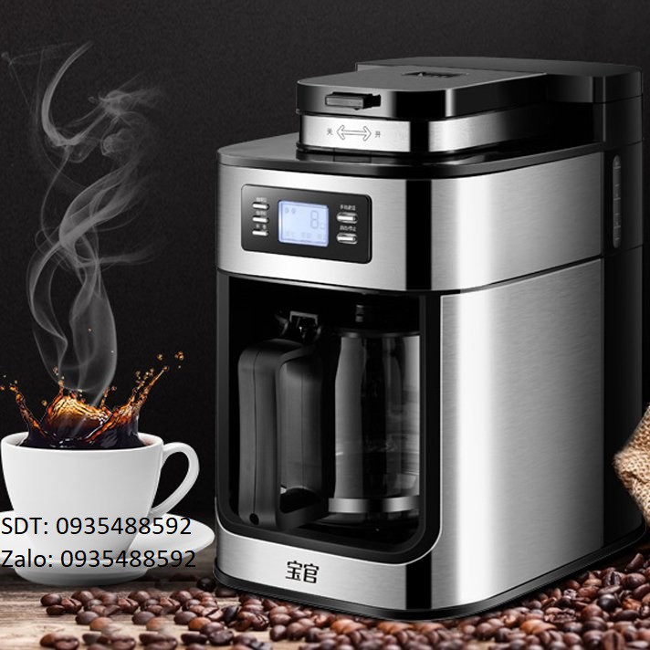 Máy pha cafe &amp; xay hạt cafe BG-315T