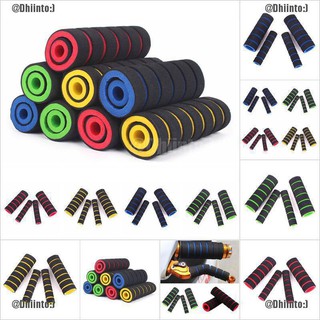 Bộ 2 Cặp Vỏ Bọc Tay Lái + Tay Phanh Ly Hợp Bằng Xốp Mềm Cho Xe Đạp / Xe Máy