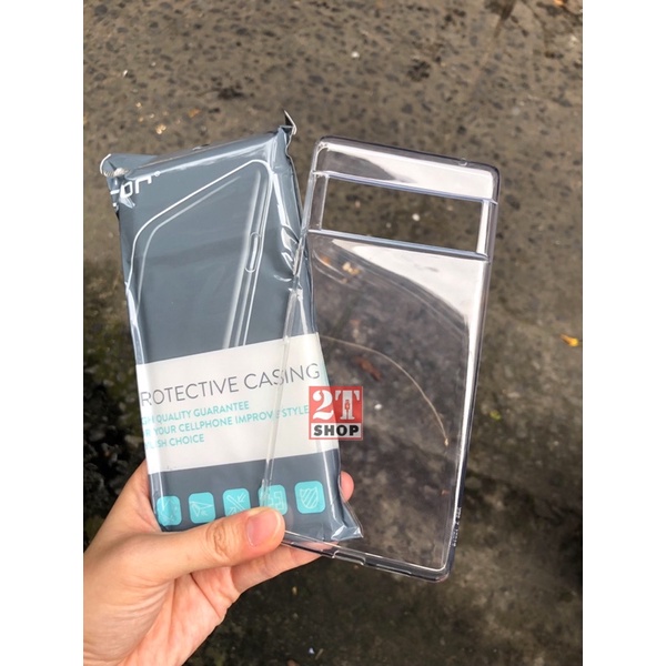 ỐP LƯNG CHỐNG Ố, TRONG SUỐT CHÍNH HÃNG GOR CHO GOOGLE PIXEL 6/ PIXEL 6 PRO