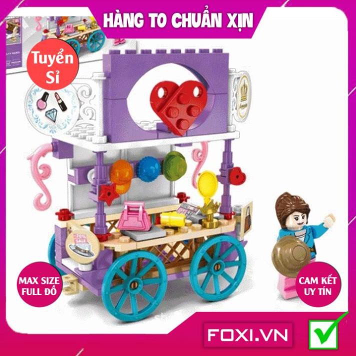 [FREESHIP HÀNG ĐẸP] Đồ Chơi Lắp Ráp Cửa Hàng Lưu Động-Trò chơi giải trí bé yêu-phát triển tư duy thông minh IQ