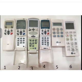 Điều khiển điều hoà LG các loại