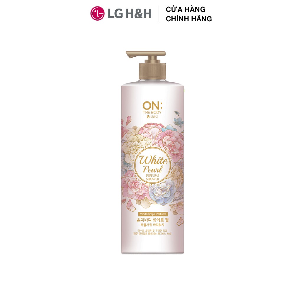 Sữa tắm hương nước hoa The Body Perfume White Pearl bột ngọc trai 1000gr | BigBuy360 - bigbuy360.vn