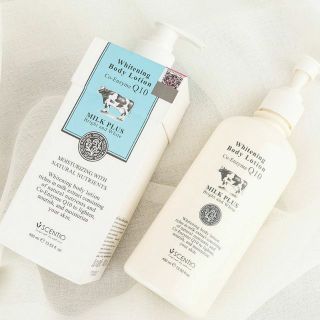Sữa dưỡng thể trắng da sữa bò Scentio Milk Plus (400ml)