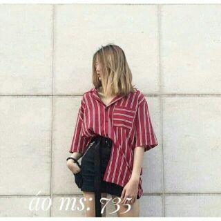 Áo sơ mi kẻ sọc nam nữ