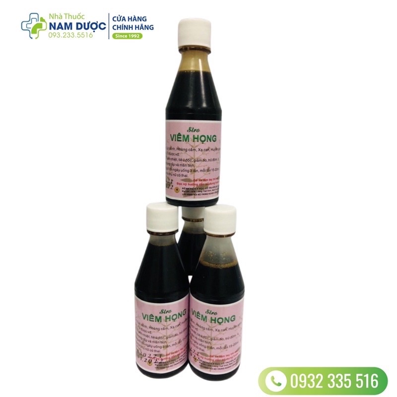 Thanh Nhiệt Tiêu Độc Giảm Ho Trừ Đờm Viêm Họng Cấp Và Mãn Tính