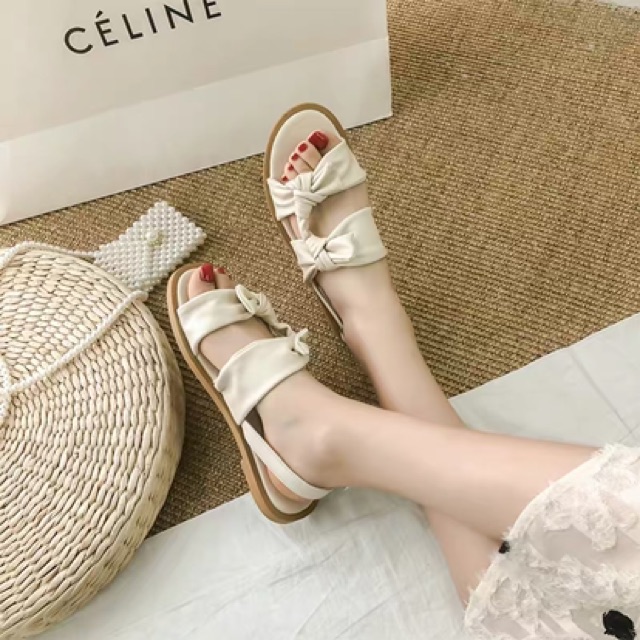 Dép sandal bèo tiểu thư