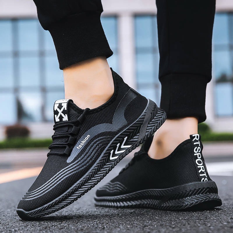 [Mã FAMAYMA2 giảm 10K đơn 50K] Giày nam sneaker thể thao Viền Fashion X 3 vạch đế siêu dẻo êm chân